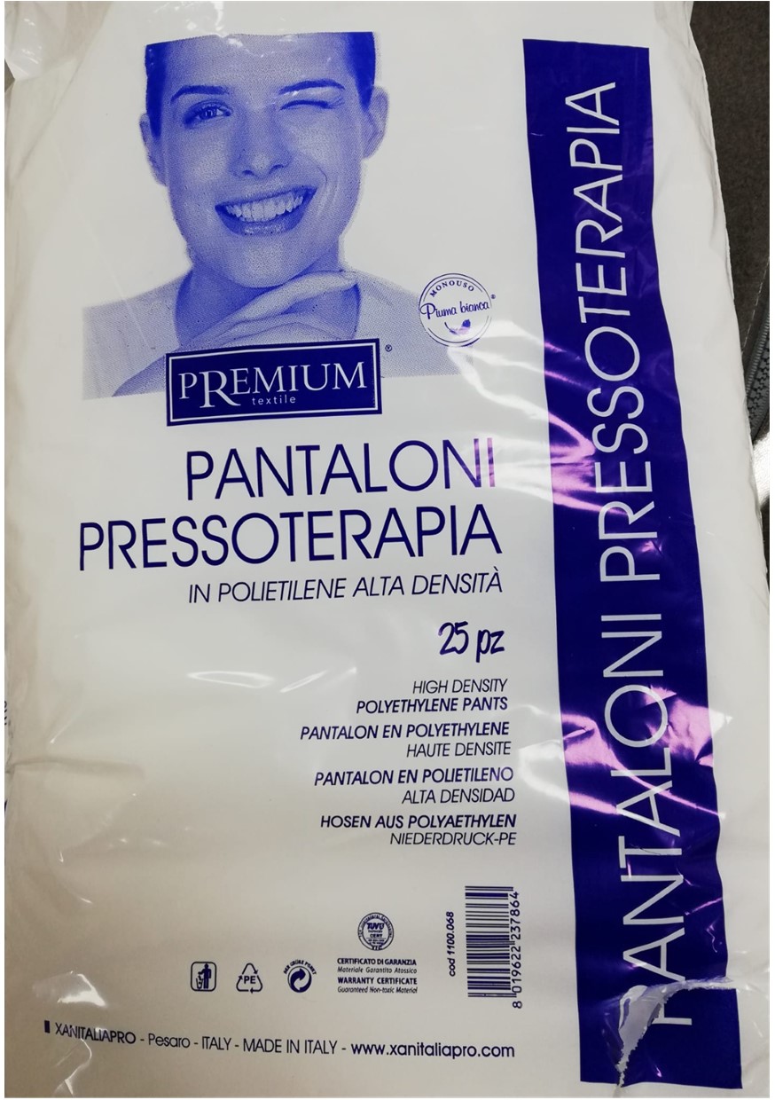 Featured image for “Pantaloni Pressoterapia Monouso”