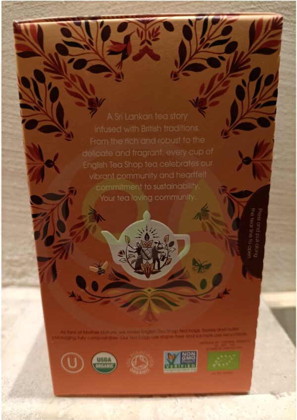 English Tea Shop Cacao Cannella Zenzero Organico AG GROUP-
