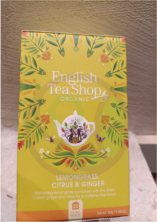 English Tea Shop Citronella Agrumi e Zenzero Organico AG GROUP
