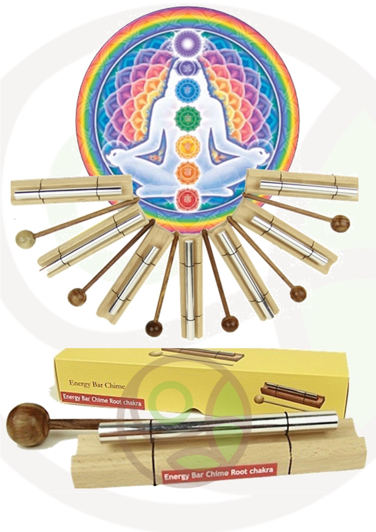 Featured image for “Barre di sintonizzazione healing chakra set”