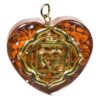 CIONDOLO ORGONITE PRIMO CHAKRA CUORE