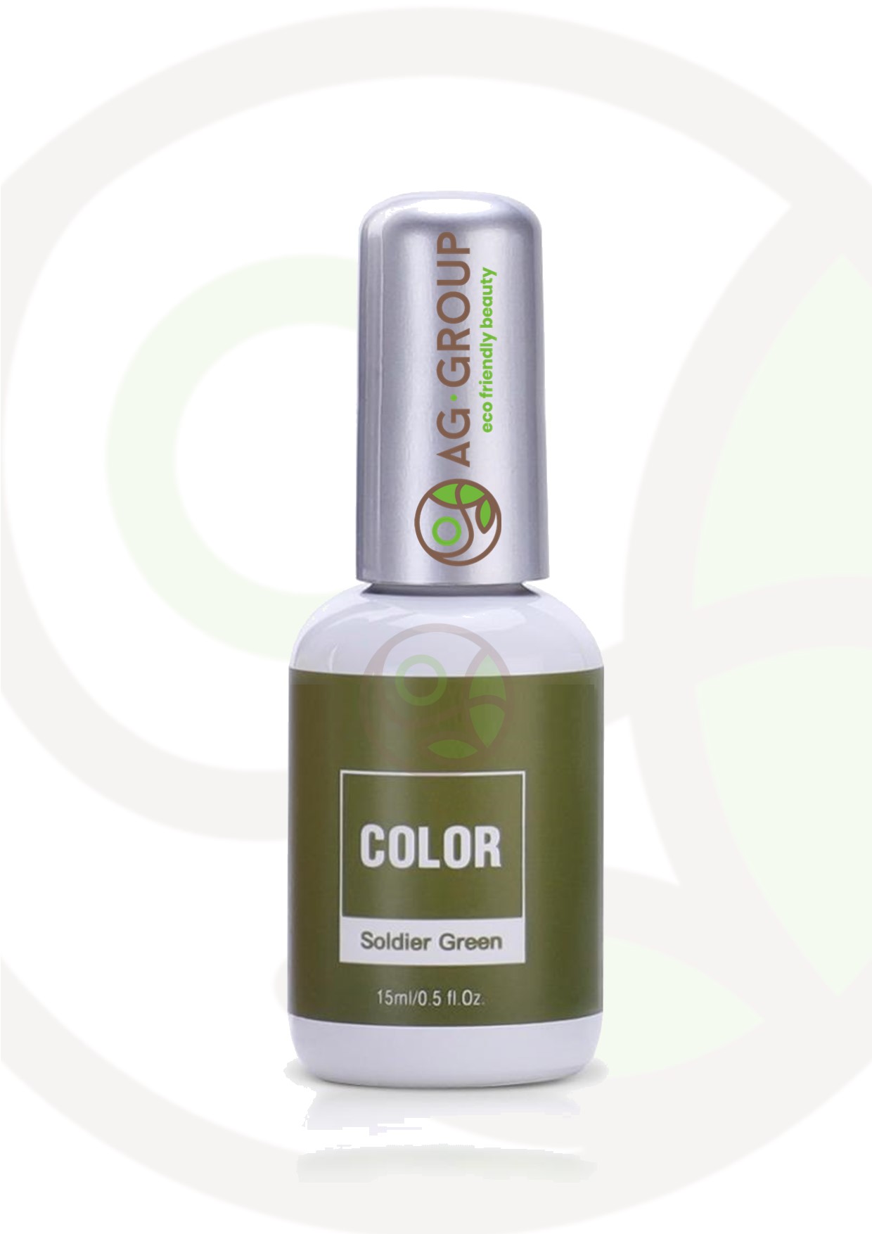 Featured image for “Gel polish soak -off led/uv-soldier green”