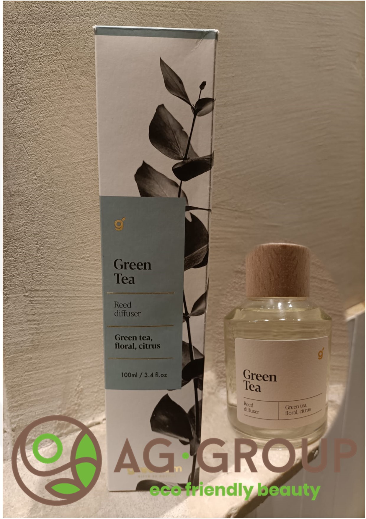 Featured image for “Diffusore ambiente green tea 100ml”