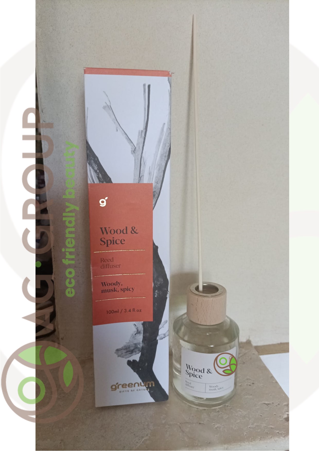 Featured image for “DIFFUSORE AMBIENTE GREEN WOOD SPICY 100ML”