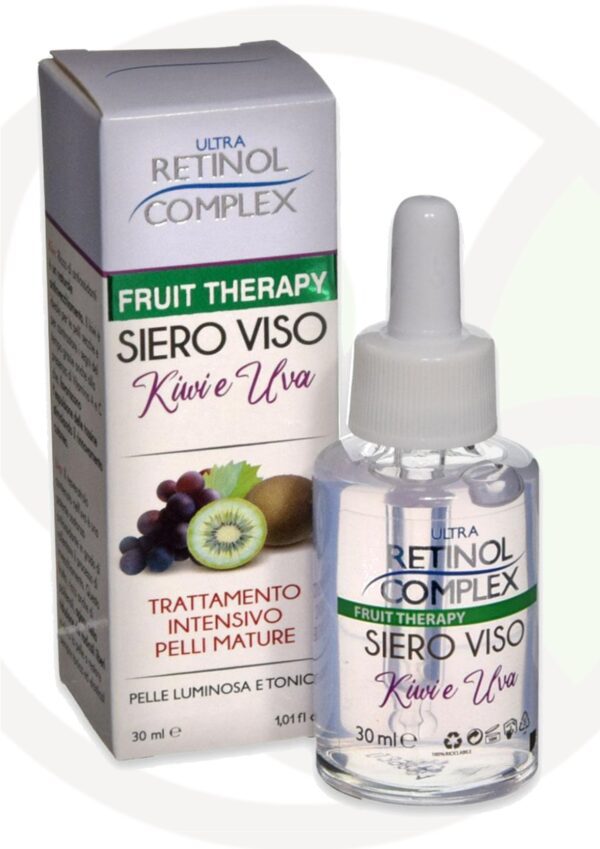SIERO VISO PER PELLI MATURE KIWI E UVA 30 ML