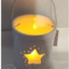 LANTERNINA IN CERAMICA CON STELLA