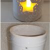 Lanternina in ceramica con stella - immagine 3