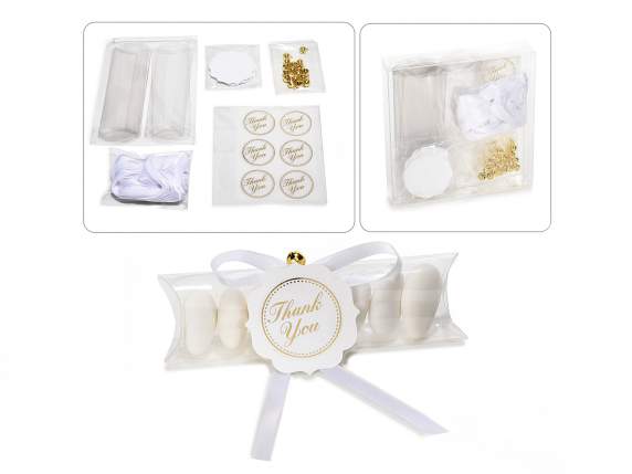 Featured image for “Porta confetti matrimonio - kit fai da te”