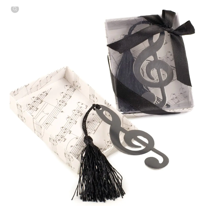 Featured image for “Segnalibro chiave di violino con confezione regalo”