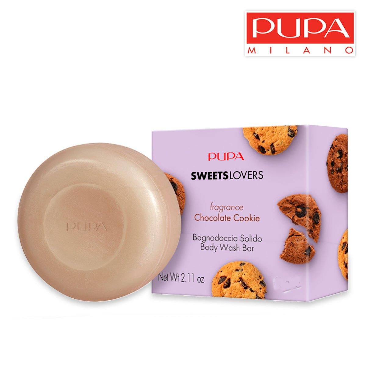 Featured image for “Bagnodoccia solido biscotto al cioccolato - Pupa sweet lovers”
