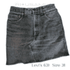 Mini gonna levi's 631 size 31 - usato