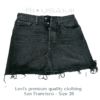 Mini gonna levi's premium 501 san francisco - usato