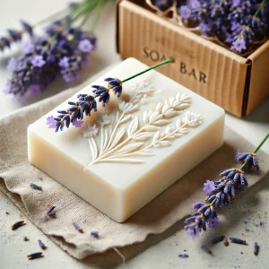 Sapone naturale all'olio di lavanda