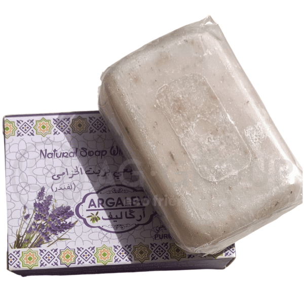 Sapone naturale con olio di lavanda 80 gr