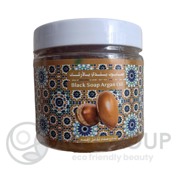 Sapone nero con olio di argan 200g