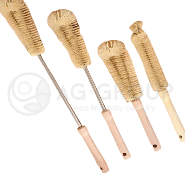 Set spazzole multiuso in legno 4 pezzi