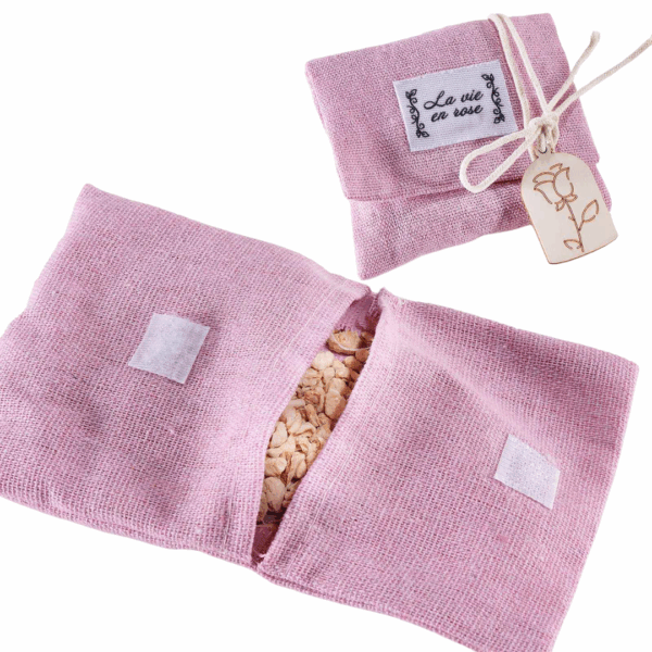 Sacchetto profumatore armadio in cotone – profumo di rosa 30g