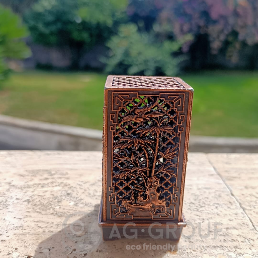 Featured image for “Bruciatore di incenso in lega di bronzo per coni”