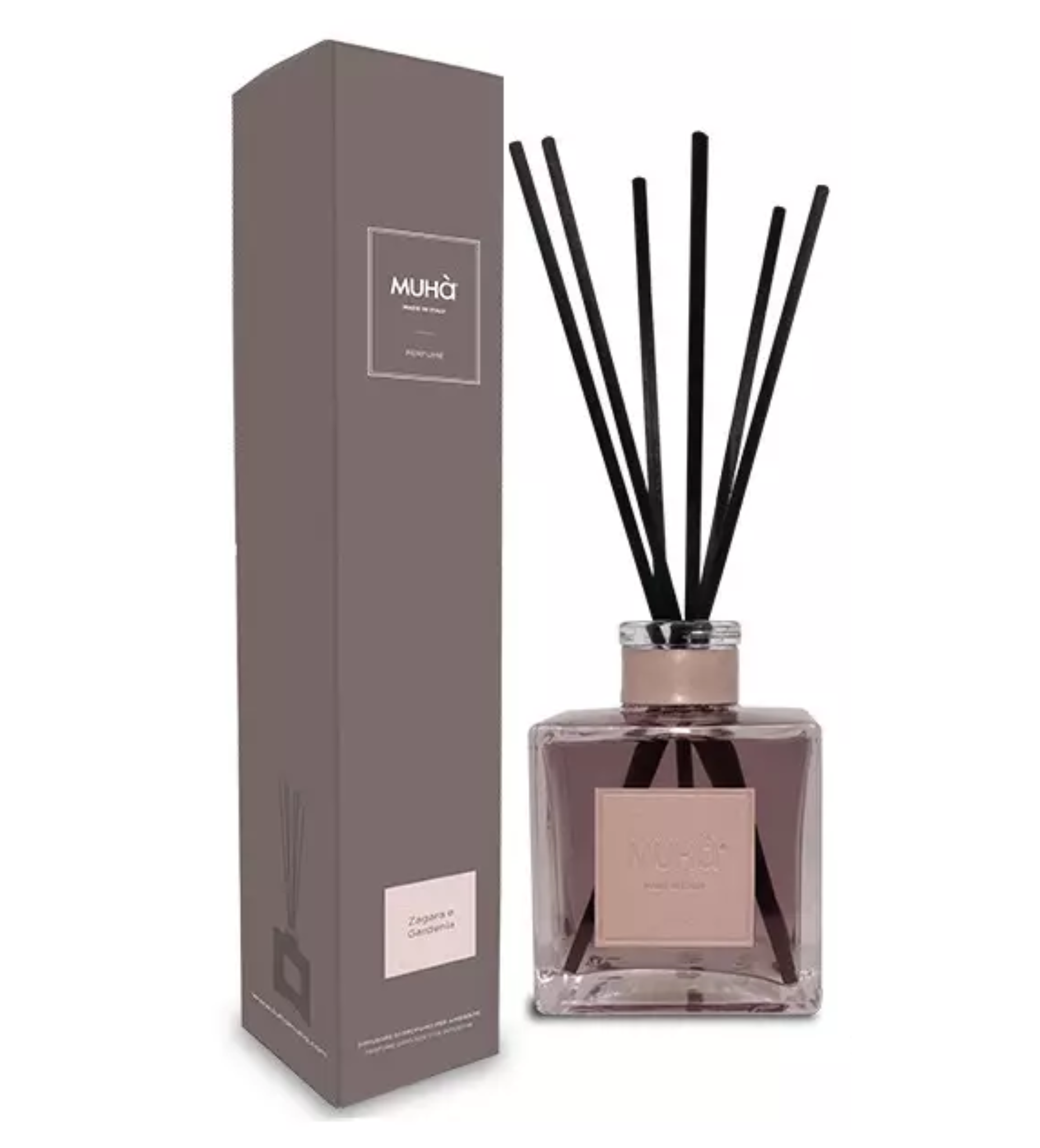 Diffusore per ambiente zagara e gardenia 200 ml con bastoncini in fibra